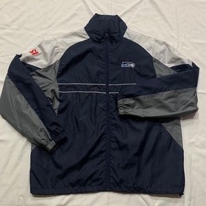 Windbreaker Seahawks Full ZipUp Light Men's Jacket